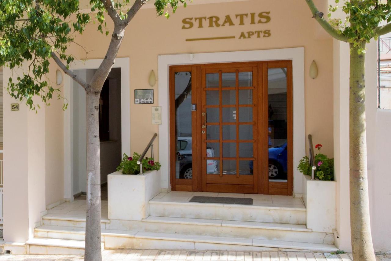 Stratis Apartments 干尼亞 外观 照片